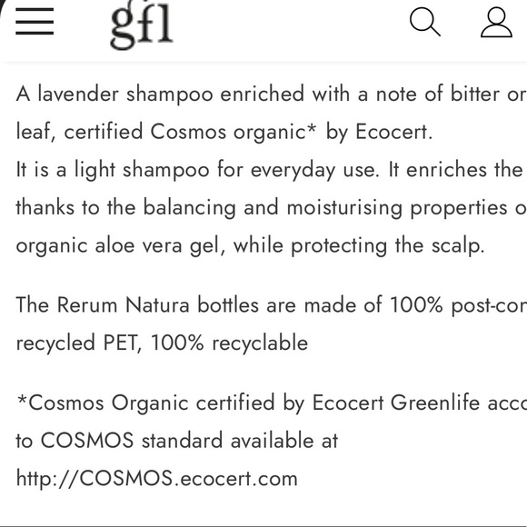 🌟HP🌟2/$20 The Rerum Natura Set The Shampoo & The Hair Conditioner Travel Set🍊 - Picture 4 of 6